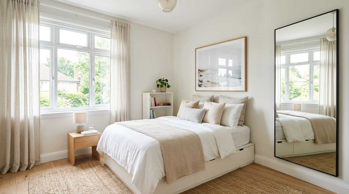 How to Make a Small Bedroom Feel More Spacious